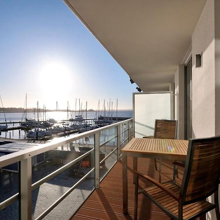 Apartment 12 - "Silbermoewe I" - Blickrichtung Yacht- Und Binnenhafenoffenes Meer 埃肯弗德 外观 照片