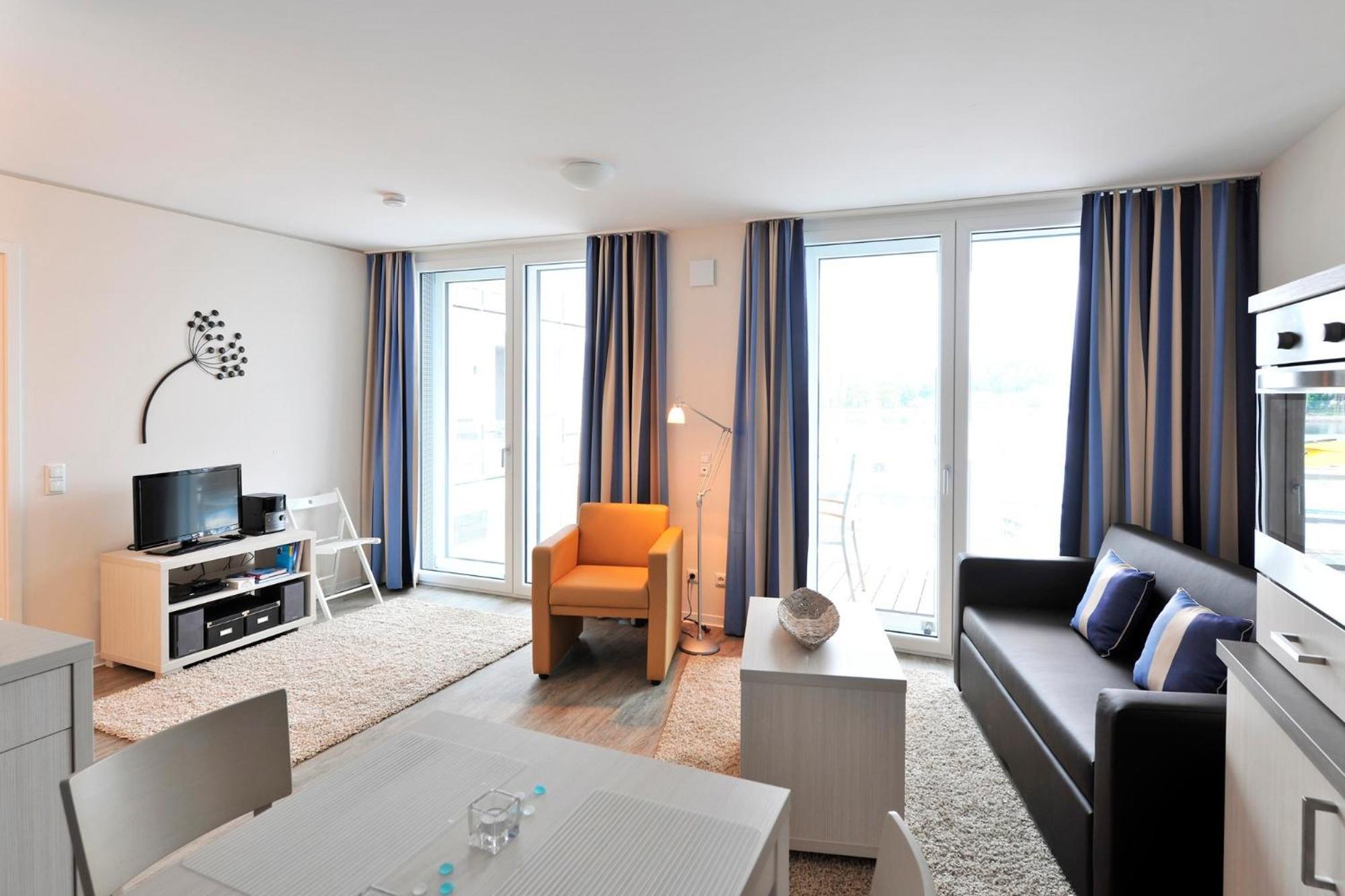 Apartment 12 - "Silbermoewe I" - Blickrichtung Yacht- Und Binnenhafenoffenes Meer 埃肯弗德 外观 照片